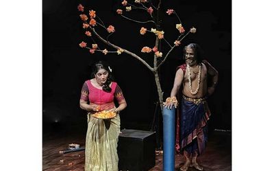 Bhoomi, a play, deals with tussle between myth and reality