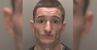 Thug brutally beat girlfriend in the street because she went on a night out with friends