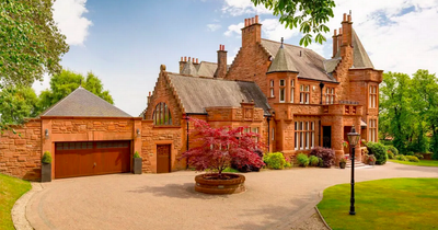 Glasgow mansion complete with gym and sauna goes on market for over £2 million