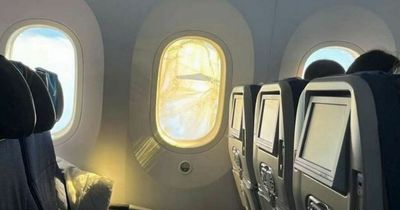 Flight passenger shares video of terrifying moment plane window cracks