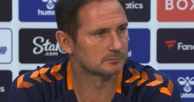 Frank Lampard makes Everton striker admission after responding to Neal Maupay question