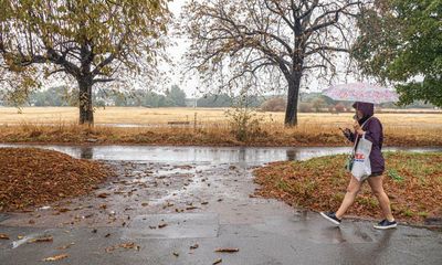 Weather tracker: parched eastern England gets a burst of rain