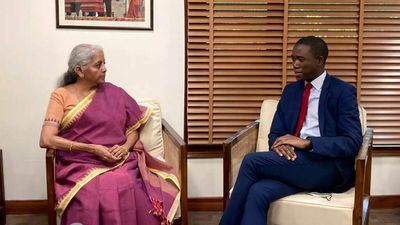 Finance minister Nirmala Sitharaman meets US deputy treasury secretary, discusses global economy