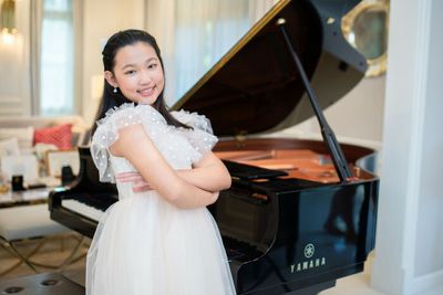 "Teya-Svari," one of Thailand’s top youth musical prodigies, focusing on giving back to her community