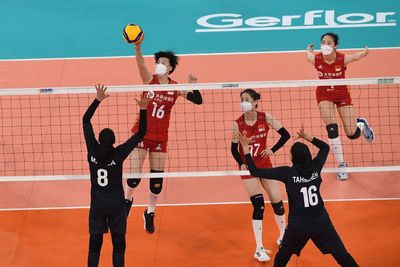 Chinese Volleyball sorry after players wearing masks sparks social media backlash