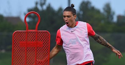 Darwin Nunez instruction, surprise goalscorer and other things spotted in Liverpool training