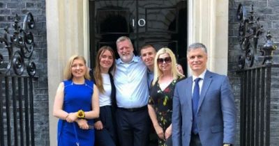 Perth man who rescued Ukrainian children receives award from prime minister at Downing Street