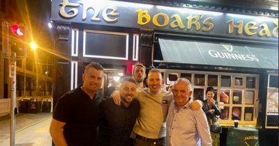 Shay Given and hurling stars enjoy night out in popular Dublin pub