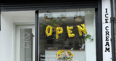 Glasgow husband and wife open handcrafted artisan ice cream parlour in Partick