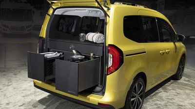 Mercedes T-Class Compact Van Gets Marco Polo Camper Upfit