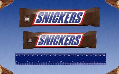 Shrinkflation bites as popular Snickers bar gets downsized