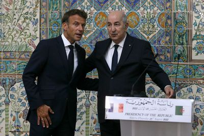 France's Macron addresses visa issue during Algeria trip