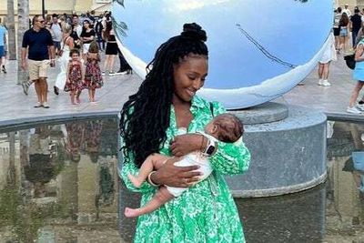 Alexandra Burke proudly shares first photo with her baby as she celebrates turning 34