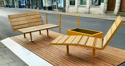 Council slammed for 'spending £60k' on parklets that 'look like naff sun loungers'