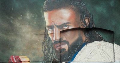 Team behind Cardiff’s Mona Lisa reveal WWE mural