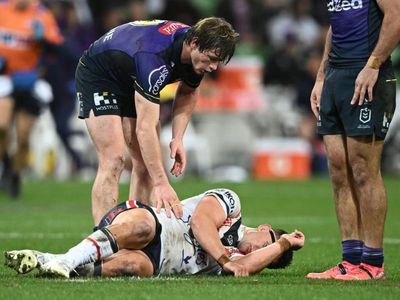 Wounded Roosters beat Storm in NRL classic