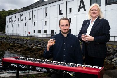 Mercury Prize-nominated Scots musician re-opens distillery after renovation