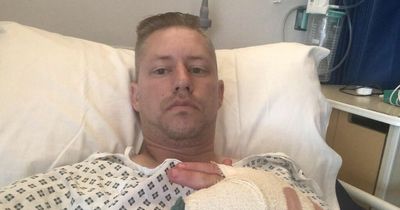 Brit dad almost lost his finger after being bitten by false widow spider in his sleep