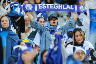 Iran authorities allow women to watch first football league match in more than 40 years