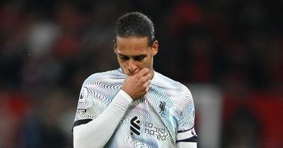 'Majorly tested' - Virgil van Dijk told what more opponents will do after slow Liverpool start