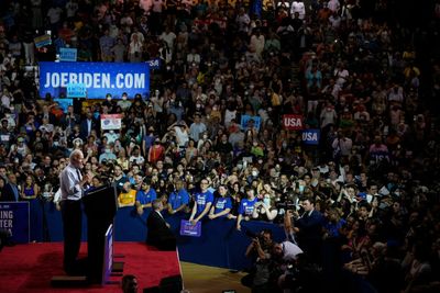 Biden rally blasts GOP, but real midterm effect will come on the road