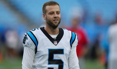 Panthers K Zane Gonzalez injured while warming up on sideline