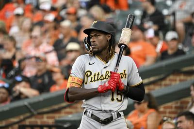 Pirates’ Oneil Cruz let his bat go in a near-disaster that led to a fan getting a signed Bryce Harper jersey