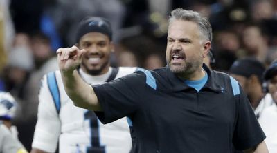 Panthers HC Matt Rhule asked if he’d consider signing Cam Newton (again)