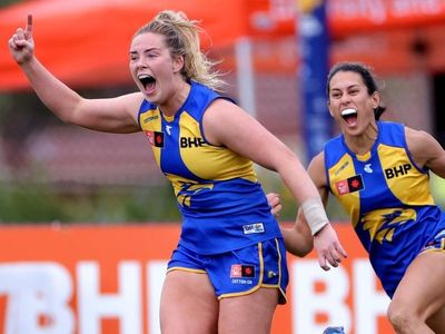 Eagles run riot to ruin Port's AFLW debut