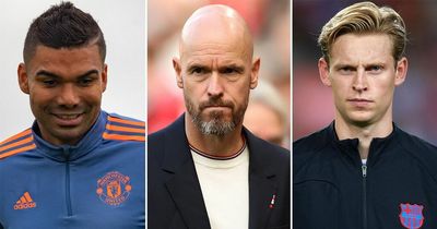 Erik ten Hag's Casemiro transfer tactic yet to pay off in Man Utd's Frenkie de Jong chase