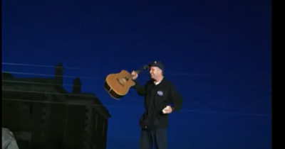 Garth Brooks played a surprise gig on top of his tour bus the last time he played in Ireland