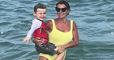 Coleen Rooney praised for being 'real' on beach day with Wayne and boys