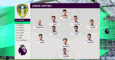 We simulated Brighton vs Leeds United to get a score prediction
