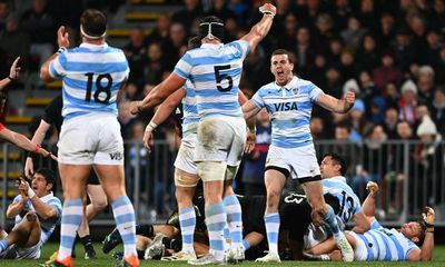 Argentina stun New Zealand with historic Rugby Championship victory
