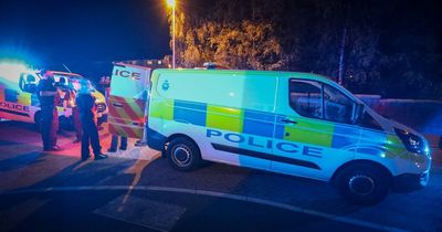 Helicopter scrambled as 'police chase' ends in crash in Tameside