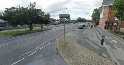 Boy, 15, rushed to hospital after 'crashing motorbike into car' on Leeds road