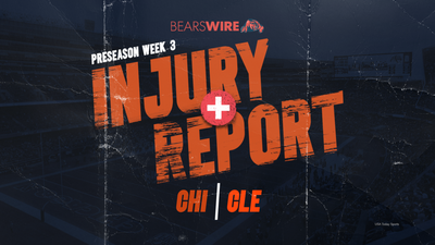 Bears injury report: These players aren’t expected to play vs. Browns