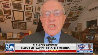 DOJ has "enough evidence" to indict Trump, Alan Dershowitz says