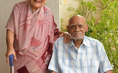 Former railwayman Ignatius Muthu celebrates a century of simple living