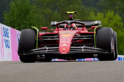 F1 Grand Prix qualifying results: Sainz takes Belgian GP pole