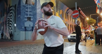 Watch: Hilarious Temple Bar video where Irish people test out their American football skills