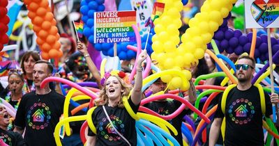 Manchester Pride parade returns to the city for the first time since pandemic with bold and colourful celebration