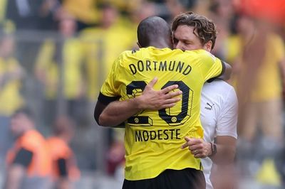 Modeste header sees Dortmund win away at Hertha