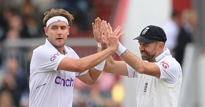 England star James Anderson delivers cheeky response to Stuart Broad question