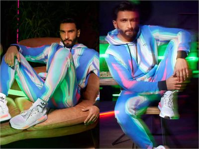 Ranveer Singh pays homage to iconic sneaker silhouettes