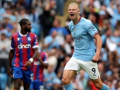Haaland hat-trick inspires Man City fightback to beat Palace