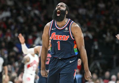 James Harden might be taking his offseason diet a little too seriously after throwing a cake in the ocean