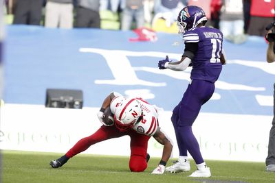 Nebraska’s Casey Thompson turns scramble drill into long completion