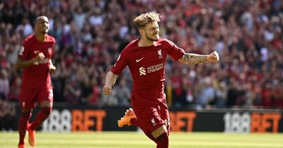 Harvey Elliott explains emotional celebration after first Premier League goal for Liverpool