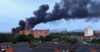 Manchester fire: Flames erupt and smoke billows across city in emergency